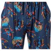 Marvel Mens' Classic Doctor Strange Comic Tossed Print Pajama Pants Blue - 4 of 4