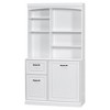 Akoasm 70.9 in. H White Bathroom Storage Cabinet with Drawers & Adjustable Shelves - 4 of 4