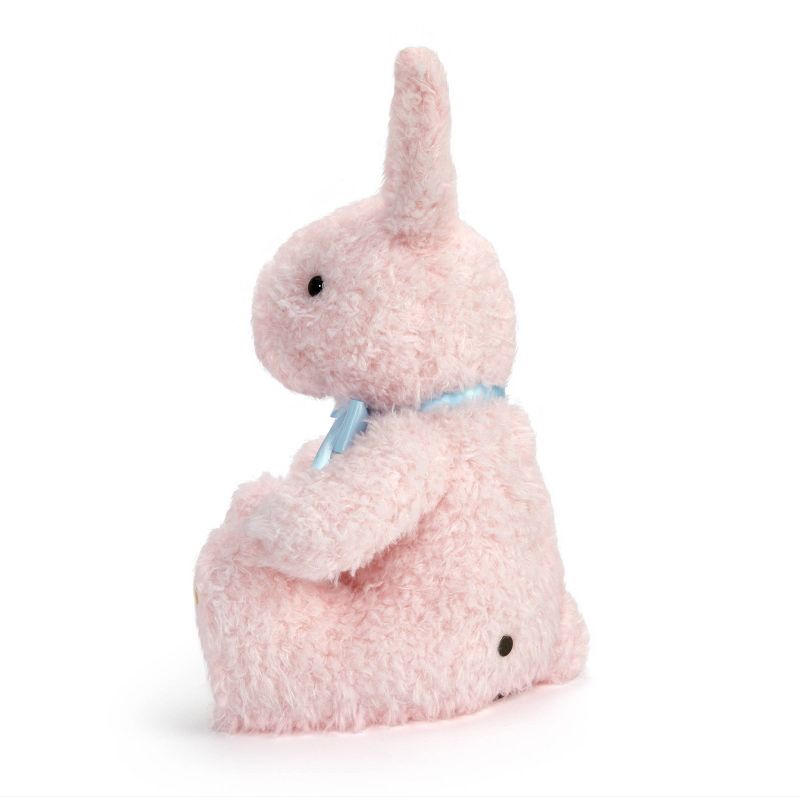 FAO Schwarz 12&#34; Pink Bunny with Orange Footpad Toy Plush, 5 of 10