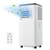 10,000 BTU Portable Air Conditioner Up to 350 Sq.Ft, Quiet Air Conditioner with Remote Control, Cool, Fan, Dehumidifier, 24H Timer, for Bedroom - 2 of 4