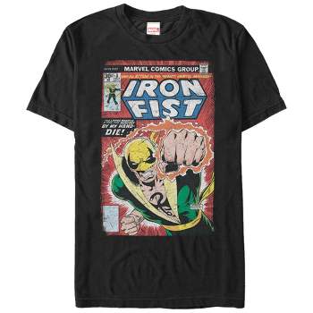 Men's Marvel Iron Fist Comic Book Print T-Shirt