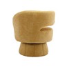 360 Degree Swivel Cuddle Barrel Accent Chairs for Living Room, Bedroom, Office, Waiting Rooms - 3 of 4