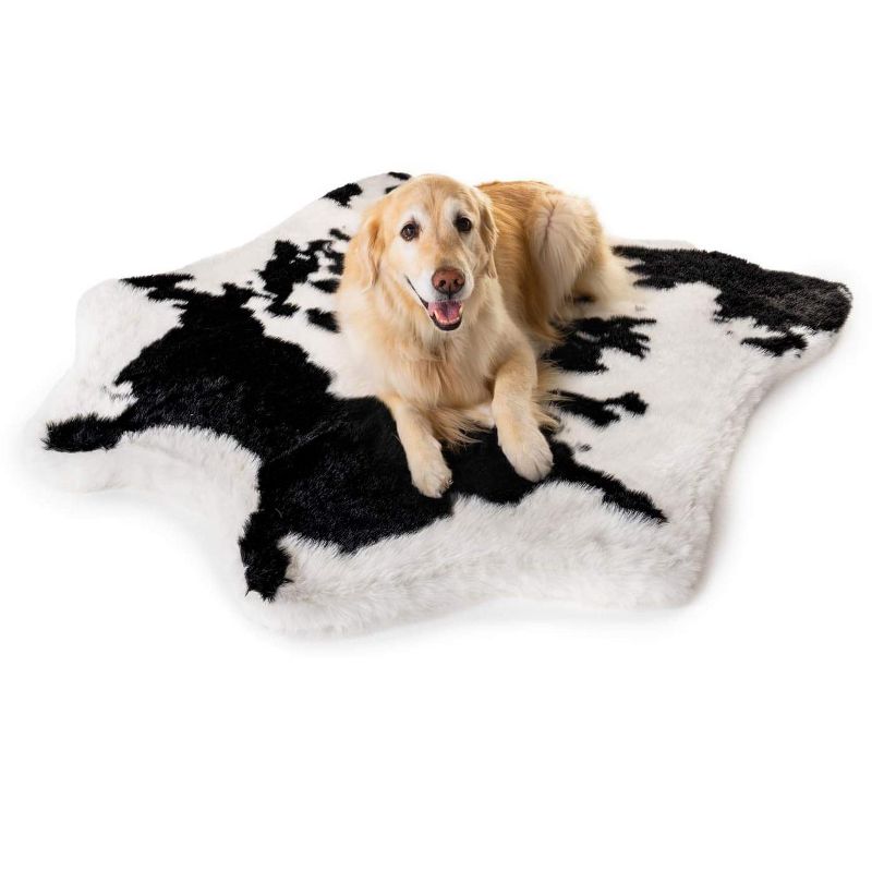 Paw Brands PupRug Animal Print Memory Foam Dog Bed, 2 of 10