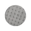 Modern Large Round Ottoman,Velvet Upholstered Tufted Round Standard Ottoman,Ottoman For Living Room Decor,Versatile Foot Stool-Cuddlewood - 4 of 4