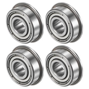 Unique Bargains Chrome Steel Durable Multipurpose Use Flanged Ball Bearing - 1 of 4