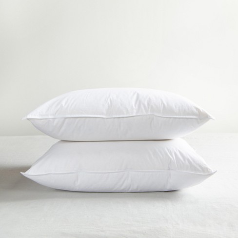 Peace Nest 2 Pack Feather Down Throw Pillow Insert, White, 26 X 26 :  Target