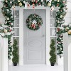 poetree 2/4/5ft Artificial Boxwood Spiral Topiary Trees – UV-Resistant Evergreen Faux Plants for Indoor & Outdoor Decor - 3 of 4