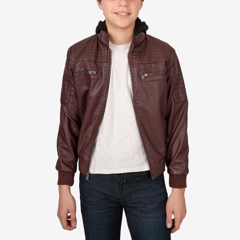 Target mens 2024 leather jacket