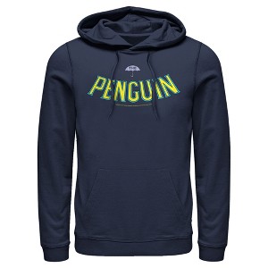 Men's Batman Penguin Logo Pull Over Hoodie - 1 of 3
