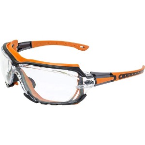 Global Vision Eyewear Octane Safety Motorcycle Glasses with Clear Lenses - 1 of 4