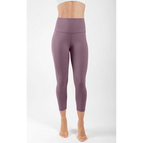 90 Degree By Reflex - Women's Polarflex Fleece Lined High Waist Side Pocket  Legging - Potent Purple - X Large : Target