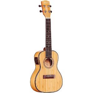 Alvarez MU55CE Masterworks Concert Acoustic-Electric Ukulele Gloss Natural - 1 of 4