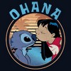 Girls Lilo & Stitch Ohana and a Kiss T Shirt - 2 of 4