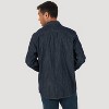 Wrangler Men's Denim Long Sleeve Button-Down Shirt - Dark Denim Wash - 2 of 4