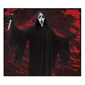 Funworld Ghost Face 5 Foot Backdrop Halloween Decor - 1 of 3