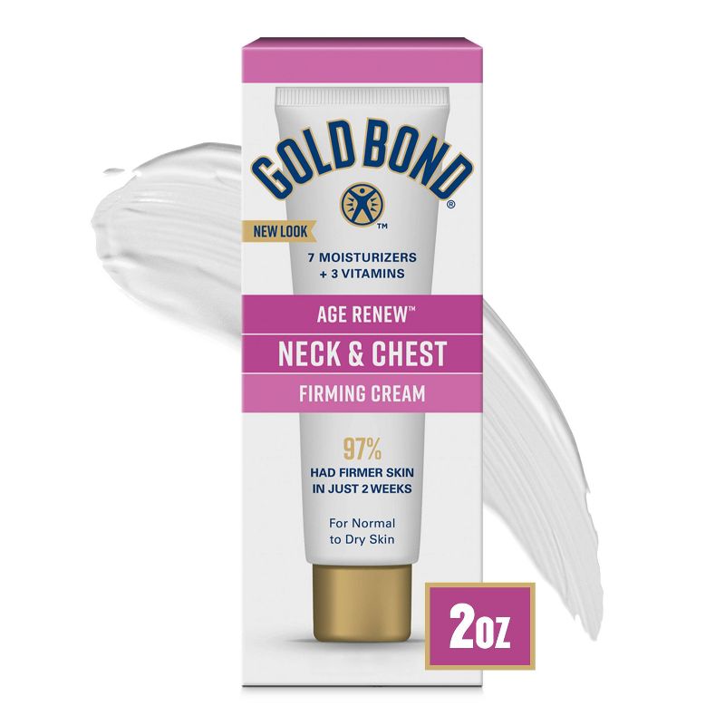 Unscented Gold Bond Ultimate Firming Neck and Chest Hand and Body Lotions - 2oz, 1 of 11