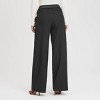 Women's Mid-Rise Wide Leg Elastic Waist Palazzo Pants - A New Day™ - 2 of 4