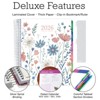 DELUXE 2026 Planner, 8.5"x11": 14 Months (Nov 2025-Dec 2026), Includes Page Tabs, Bookmark, Planning Stickers, Pocket Folder (Colorful Botanicals) - 2 of 4