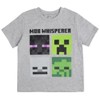 Minecraft Creeper Skeleton Zombie Enderman Graphic T-Shirt and Mesh Shorts Outfit Set Little Kid to Big Kid - 3 of 4