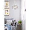 Elegant Lighting Savannah 12 inch pendant in chrome - 2 of 4