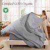 260 Thread Count Organic Cotton Percale Bed Sheet Set by Bare Home - 2 of 4