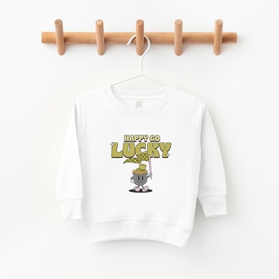 The Juniper Shop Happy Go Lucky Pot Of Gold Toddler Graphic Sweatshirt