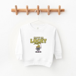 The Juniper Shop Happy Go Lucky Pot Of Gold Toddler Graphic Sweatshirt - 1 of 3