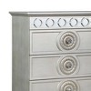 31" Varian Decorative Storage Drawer Silver and Mirrored Finish - Acme Furniture - 4 of 4