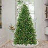7.5' Prelit Hinged Chesterfield Spruce Artificial Christmas Tree Clear Lights - National Tree Company - 2 of 4