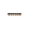 Meridian Furniture,Pavilion Black Boucle Fabric Bench - 2 of 4
