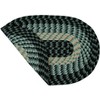 Alpine Stripe Collection 100% Polypropylene Durable & Stain Resistant Double Sided Reversible Indoor Area Utility Octagonal Rug - 3 of 4