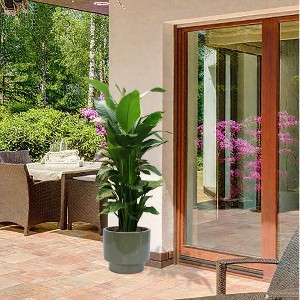 KTMBDW Plant Pots, Ceramic Planters with Drainage Holes,Nursery Planting Pot for Indoor Out Door Plants - 1 of 4