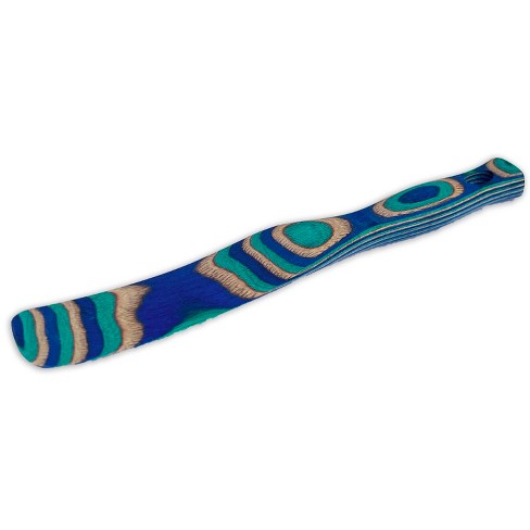 Island Bamboo Pakkawood 9-inch Spurtle, Peacock : Target
