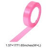 Unique Bargains Ribbons for Crafts Durable Silk-Satin Blend for Bows & DIY Decor Polyester Faux Diamond 866.14"x0.79" 1 Pc - 3 of 4