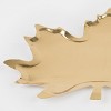 Meri Meri Gold Maple Leaf Plates (Pack of 8) - 2 of 2