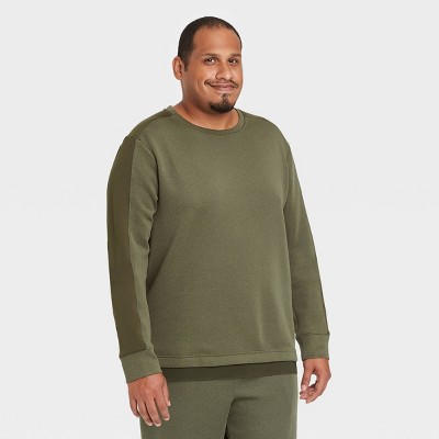 olive green tech fleece