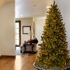 7.5' Prelit Slim Feel Real Downswept Douglas Fir Artificial Christmas Tree Clear Lights - National Tree Company - 2 of 4