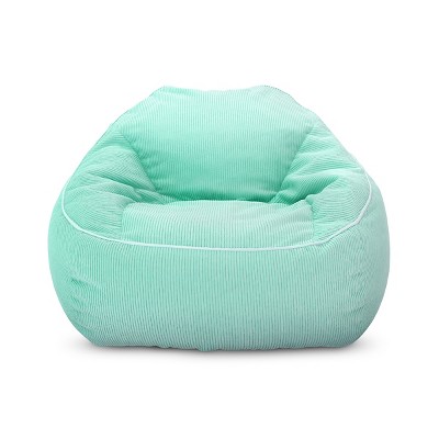 baby blue bean bag chair