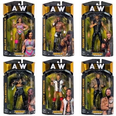 AEW Unrivaled 17 Set of 6 Action Figures