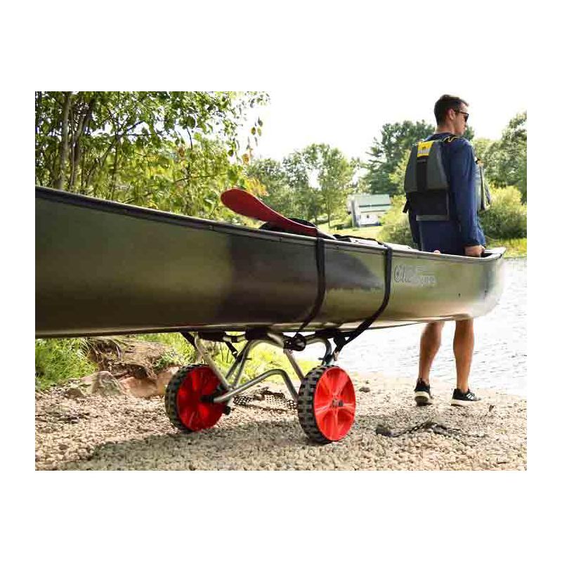 Malone Clipper TRX Deluxe Kayak And Canoe Cart With No Flat Wheels, 4 of 6