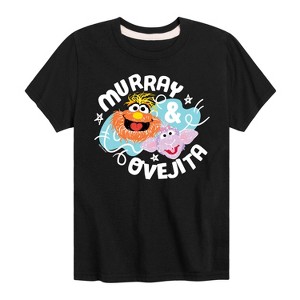Boys' - Sesame Street - Murray And Ovejita Short Sleeve Graphic T-Shirt - 1 of 4