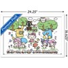 Trends International Hello Kitty and Friends: 24 Nature - Group Framed Wall Poster Prints - 3 of 4