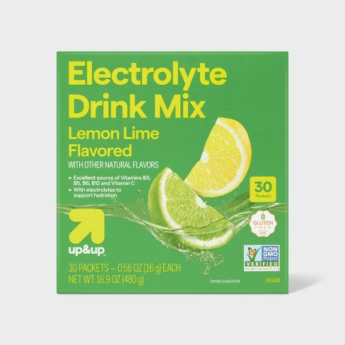 Hydration with Electrolytes Drink Mix - Lemon Lime - up&up™ - image 1 of 4