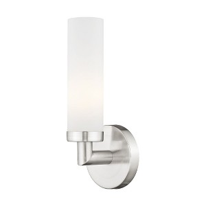 Livex Lighting Aero 1 - Light Sconce in  Brushed Nickel - 1 of 1