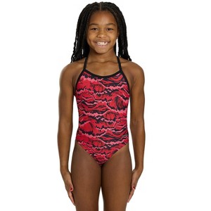 Sporti New Waves Thin Strap One Piece Swimsuit (22-40) - 1 of 4