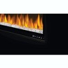 Napoleon Alluravision 76.75''W x 17.9''H x 4.25''D 103lb Slim Wall Mount Electric Fireplace - Black - 4 of 4