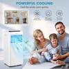 Costway 6000BTU (10000 BTU ASHRAE) Portable Air Conditioner3-in-1 AC Unit with Cool Fan Dehum Sleep Mode - 2 of 4