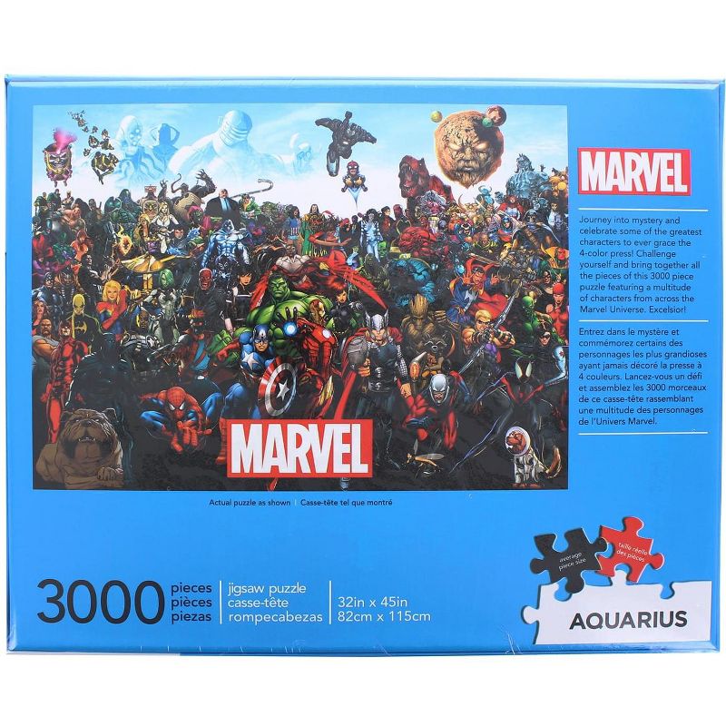 Aquarius Puzzles Marvel Cast 3000 Piece Jigsaw Puzzle, 3 of 7