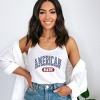 Simply Sage Market Varsity American Babe Racerback Tank - 4 of 4
