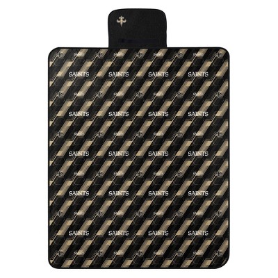 NFL New Orleans Saints Hexagon Stripe Picnic Blanket